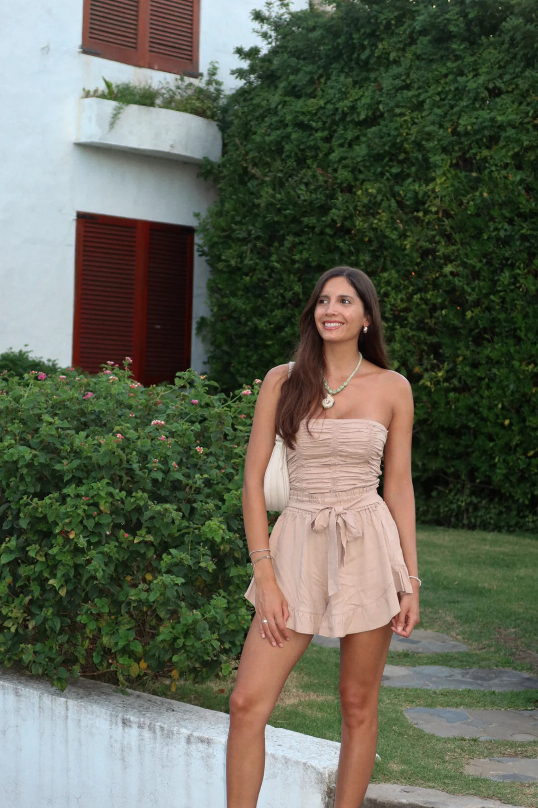 Beige Shorts Ibiza Viella