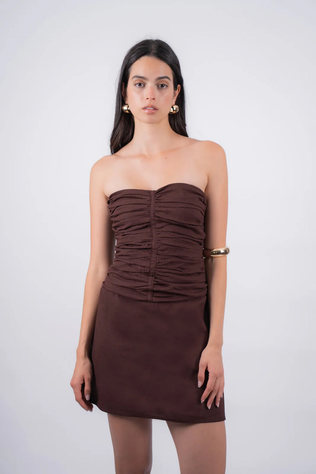 Wine Dress Liora Viella