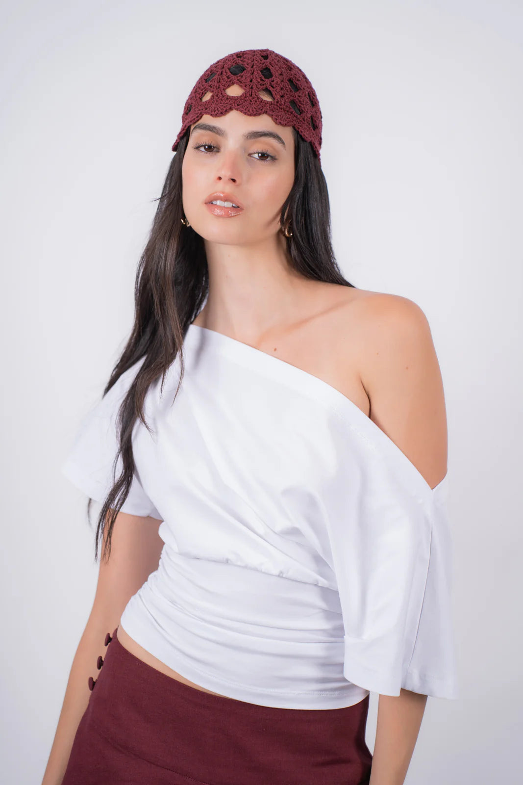 White Effortless Chic Tee Viella