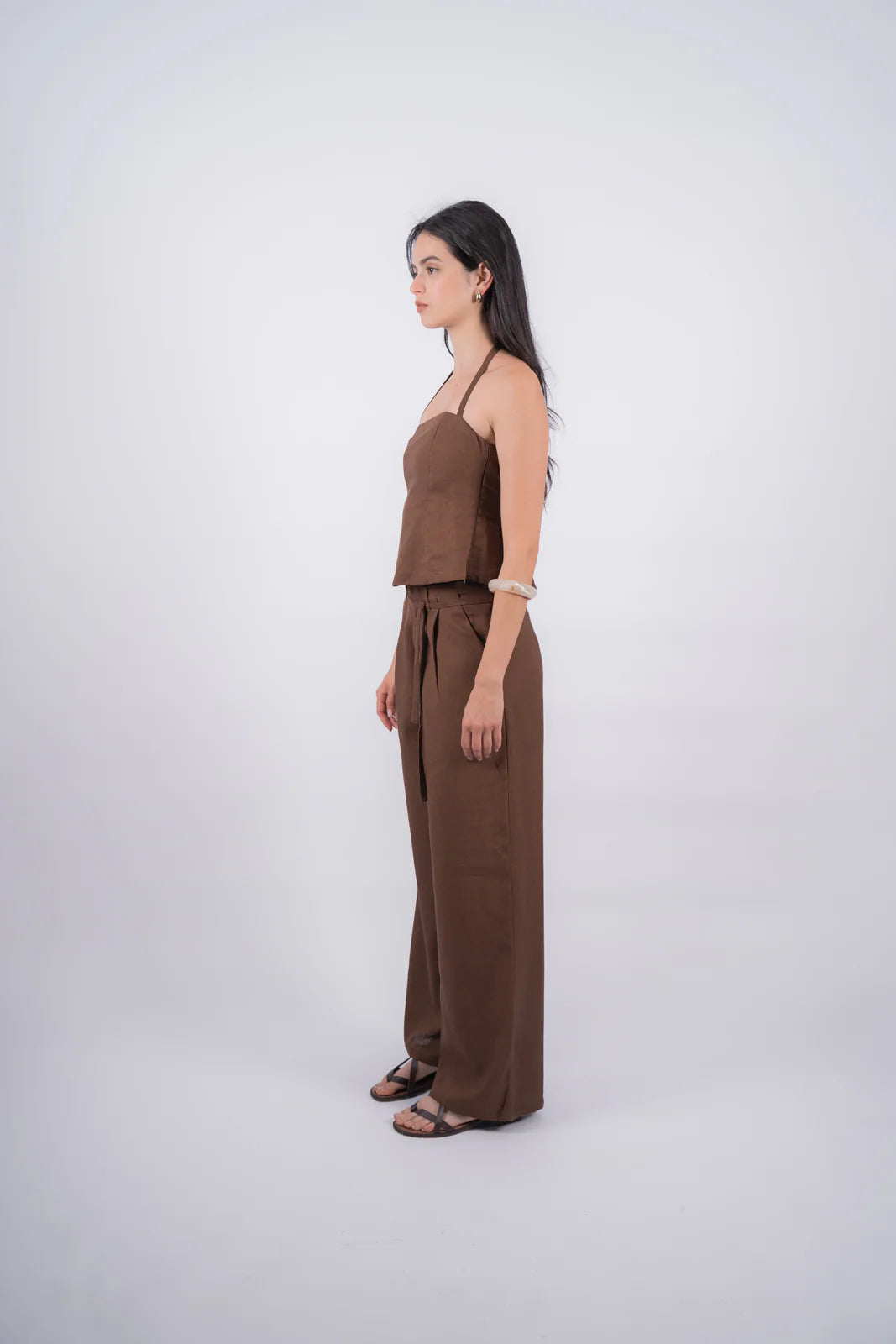 Brown Pants Alba Viella