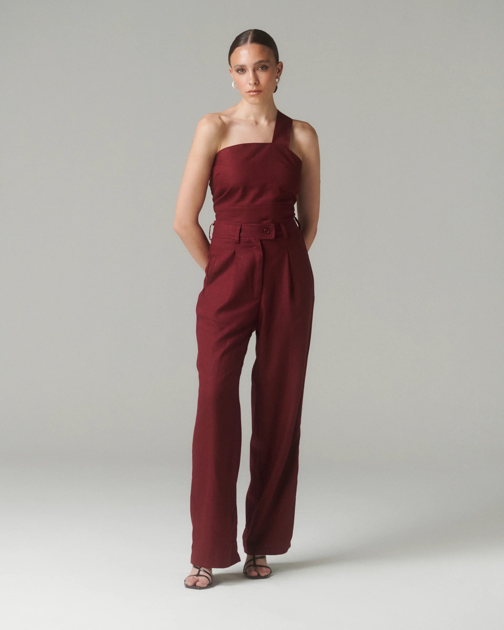 Blouse Mia Burgundy L'Ànima
