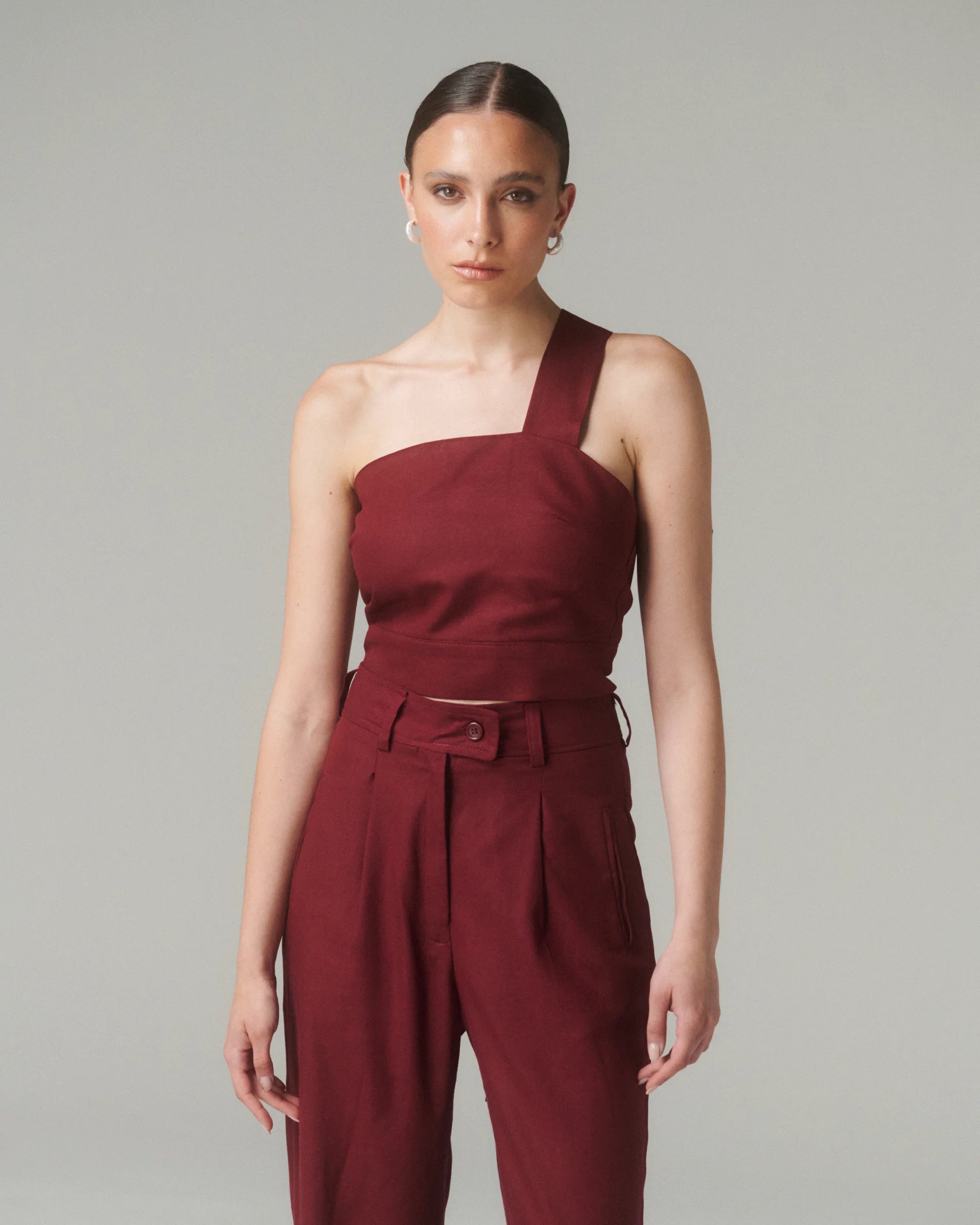 Blouse Mia Burgundy L'Ànima