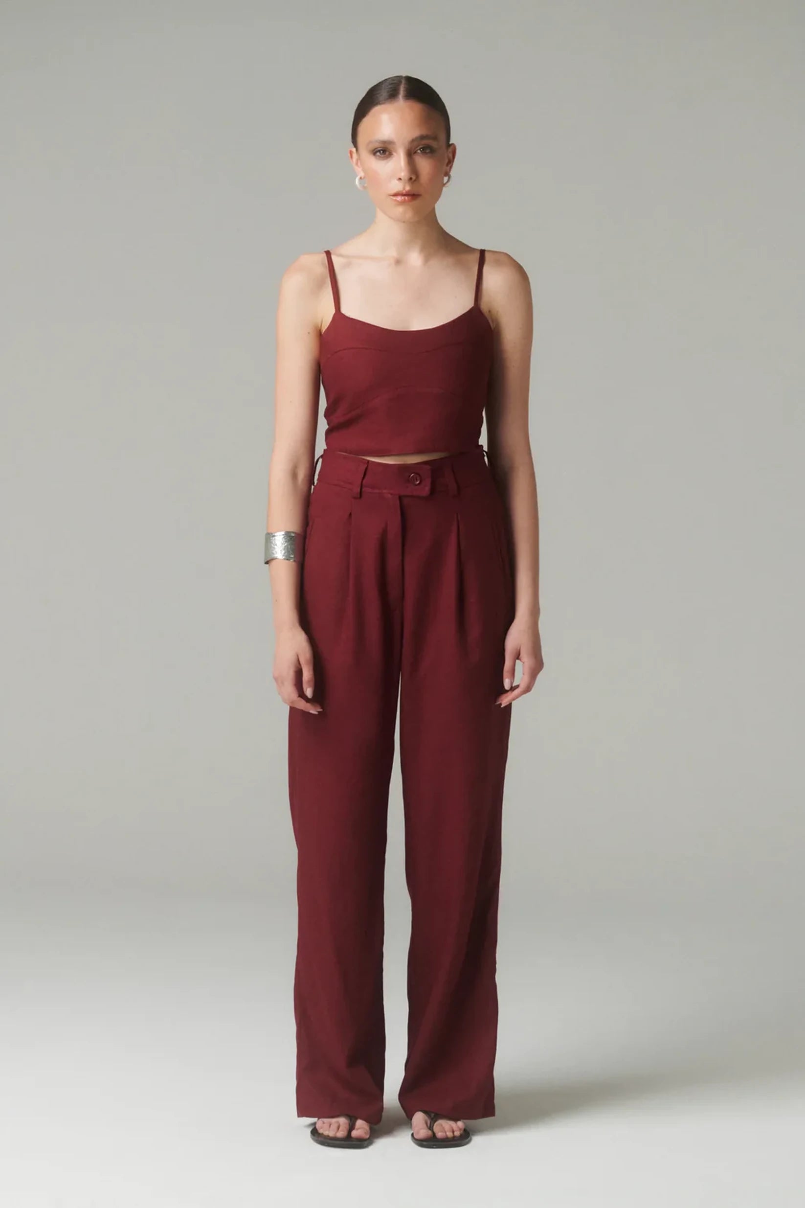 Burgundy Pants Emma L'Ànima
