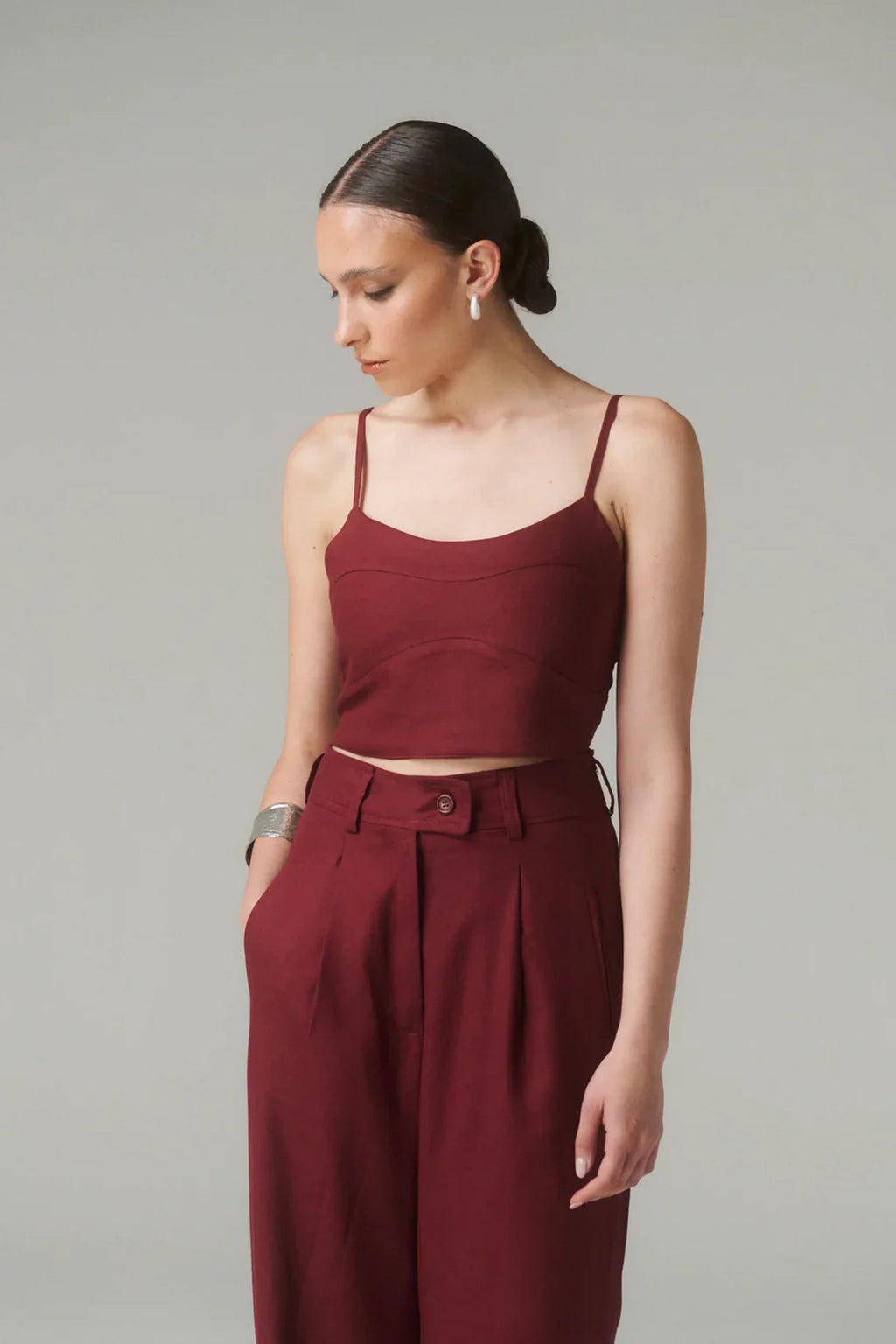 Burgundy Pants Emma L'Ànima