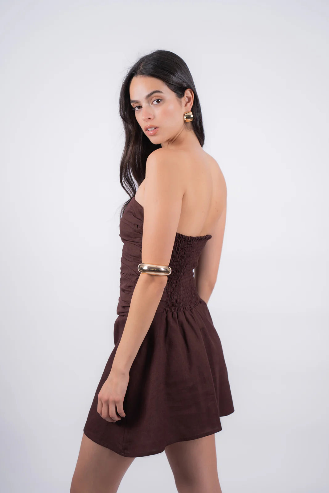 Wine Dress Liora Viella