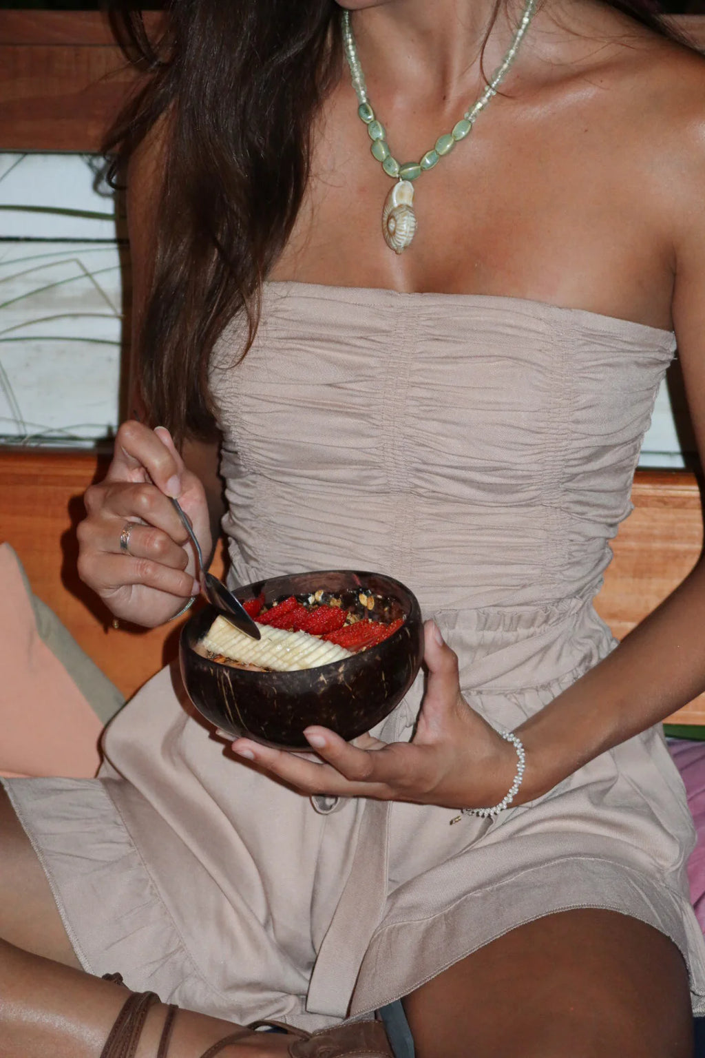 Beige Top Ibiza Viella