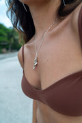 Necklace Huella Mini Fine Silver Shirley Blanch