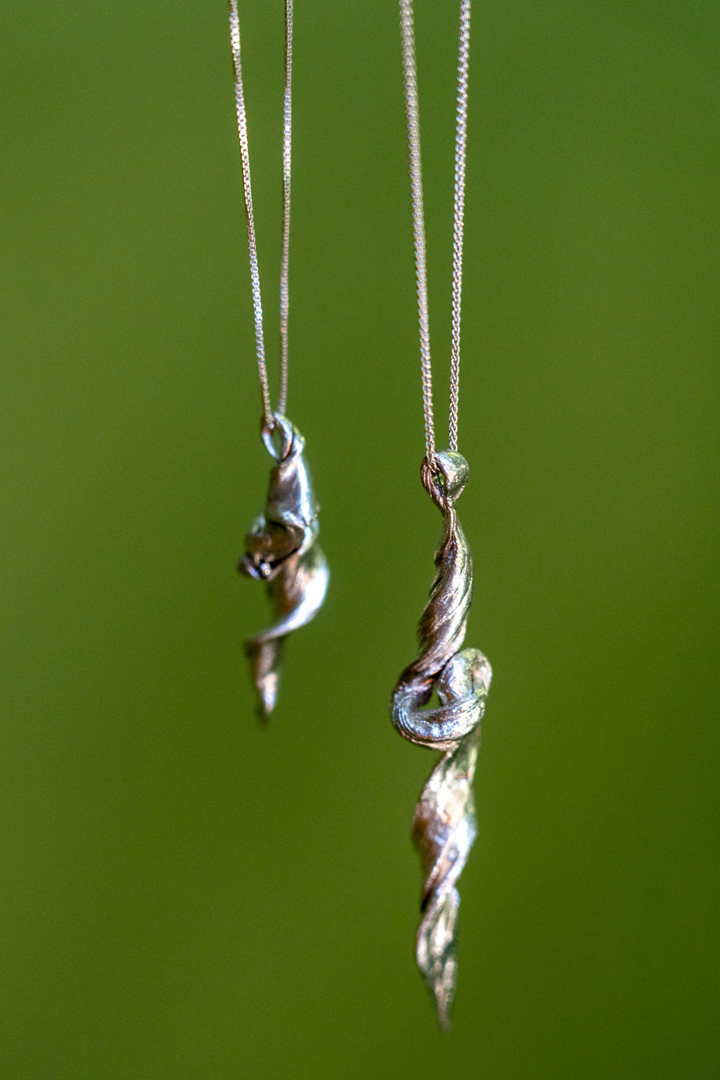 Necklace Huella Thick Fine Silver Shirley Blanch