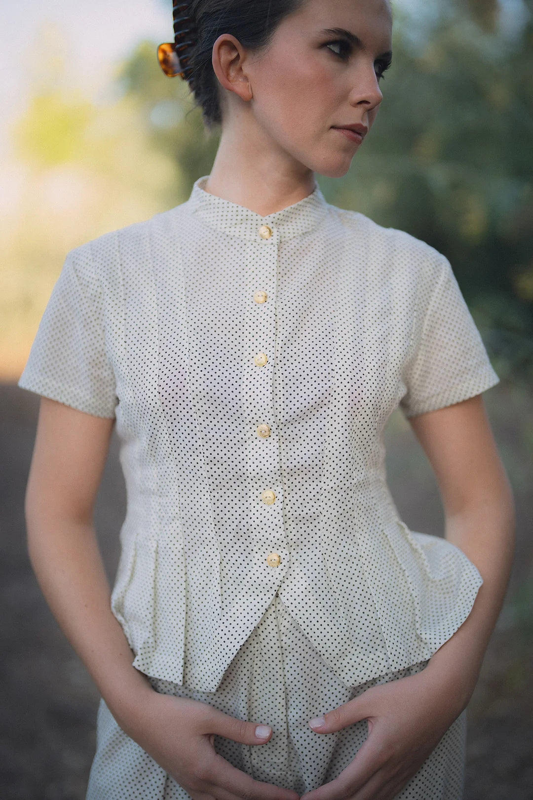 Polka Dot Blouse Tomarus Antonia Fluxá