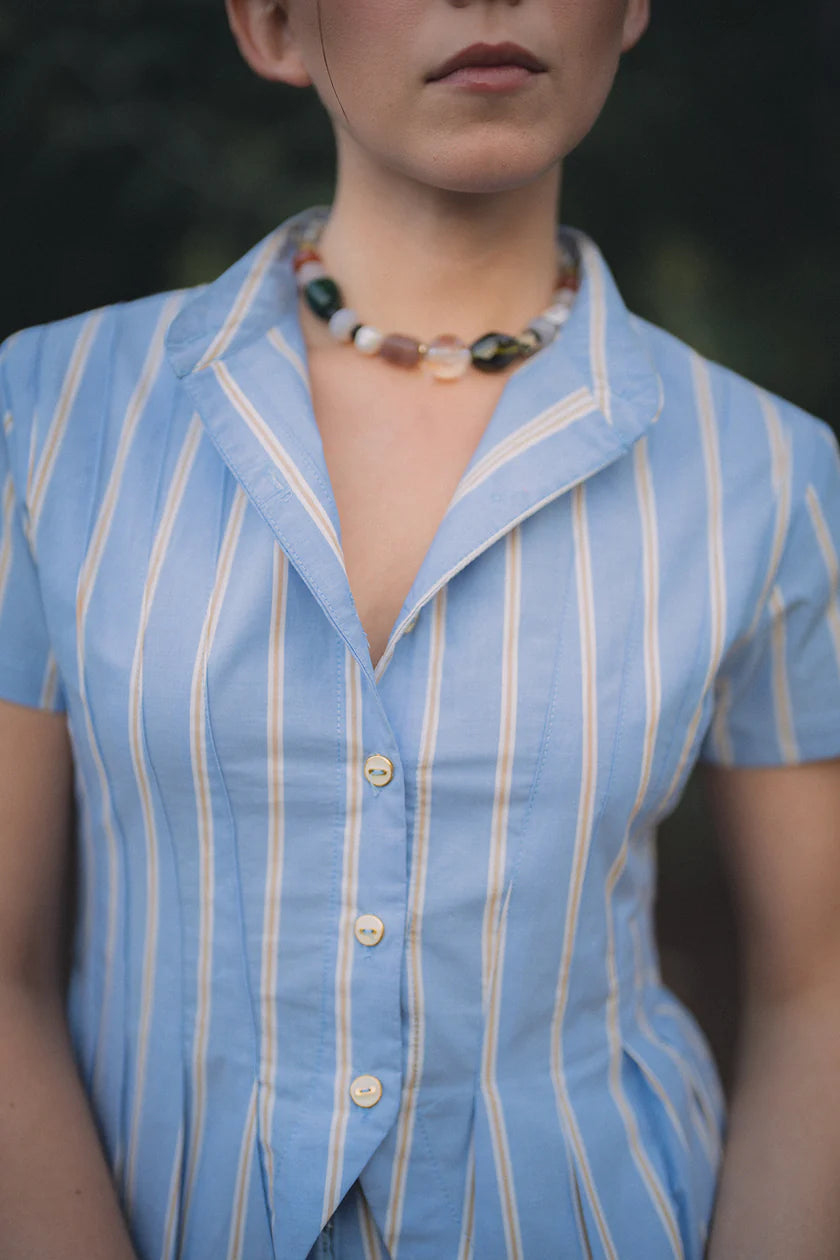 Sky Blue Blouse Tomarus Antonia Fluxá