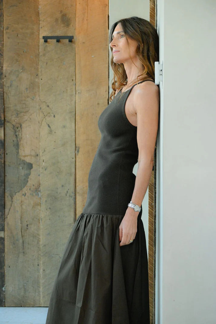 Brown Dress Marisol Marina Mia