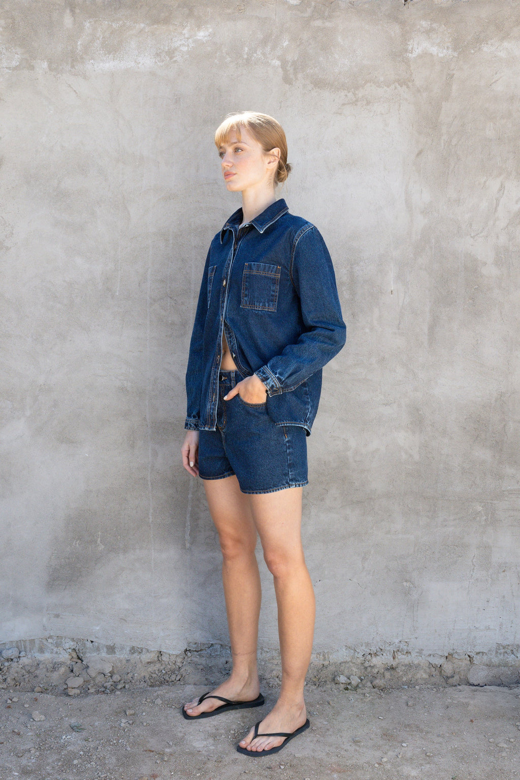 Blue Shirt Risco Sestra