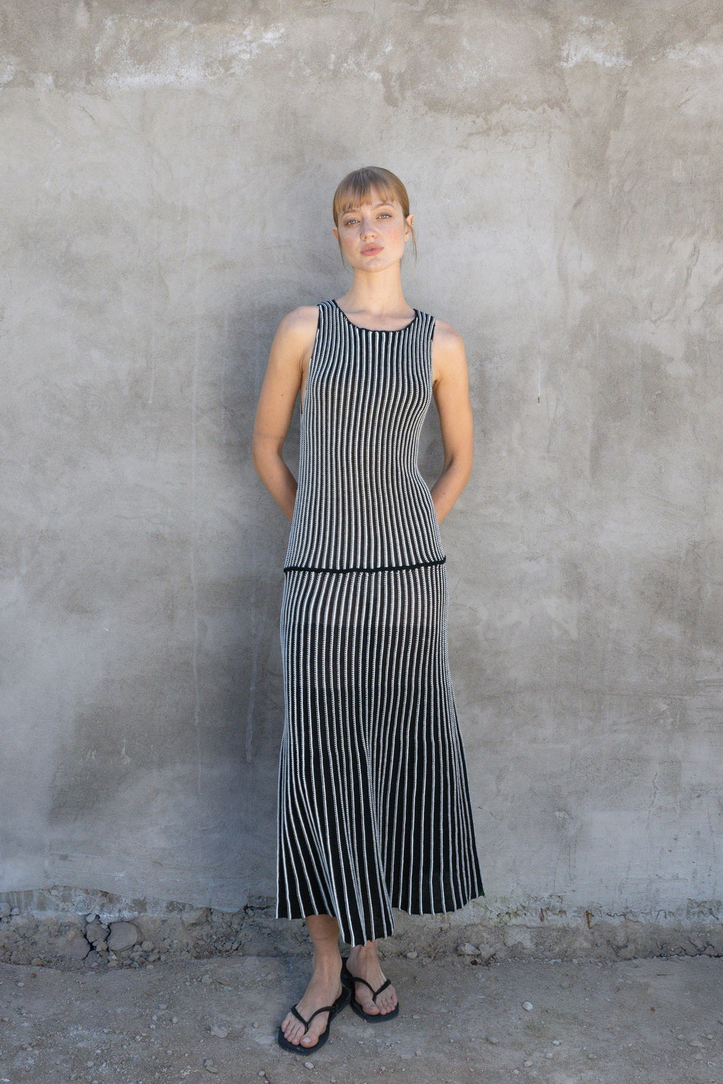 Black and White Dress Brisa Sestra