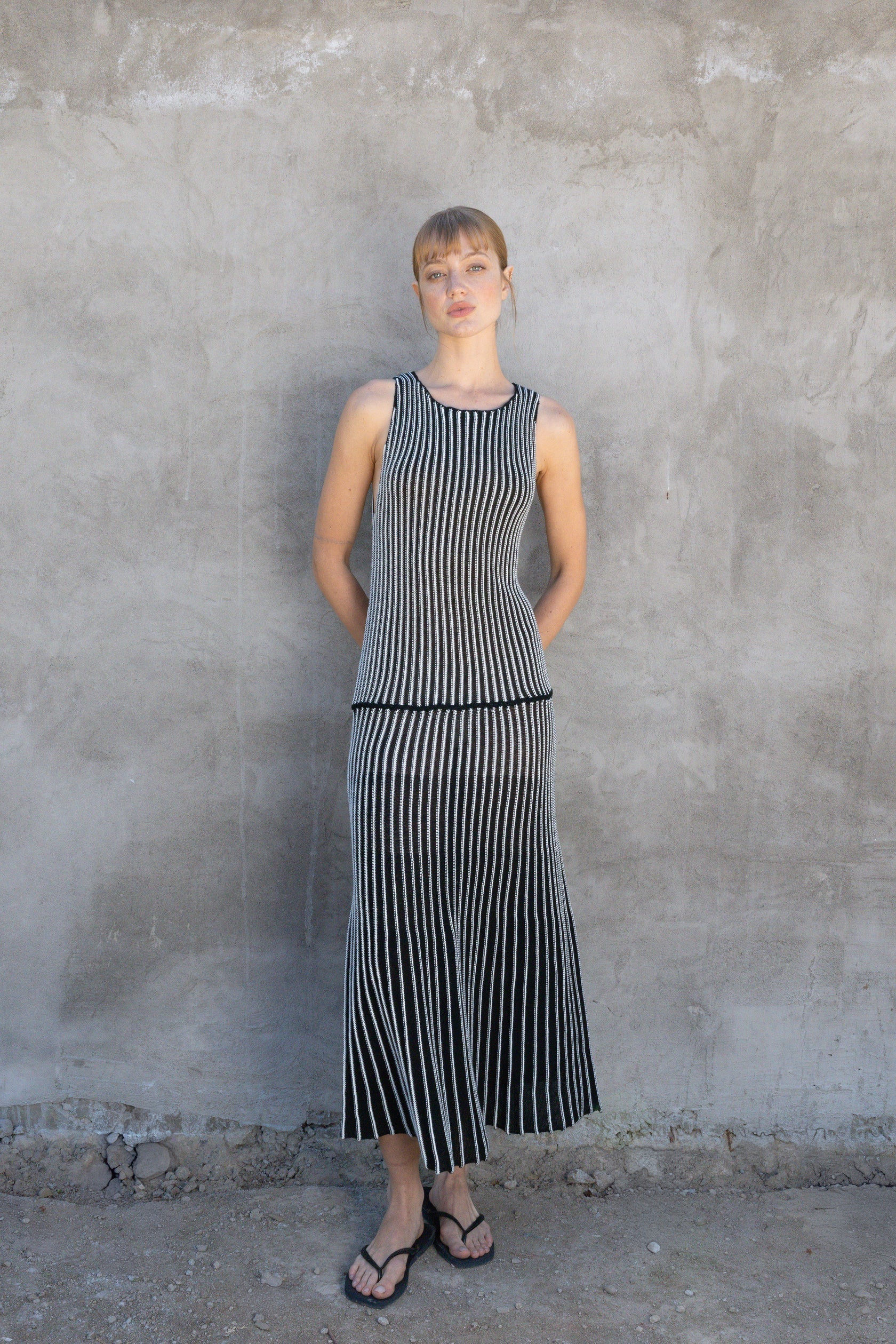 Black and White Dress Brisa Sestra