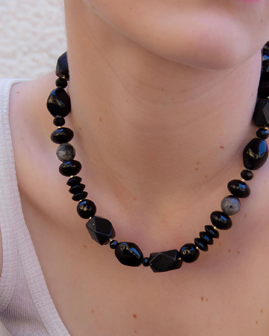 Éclat Noir Necklace La Cadenaria