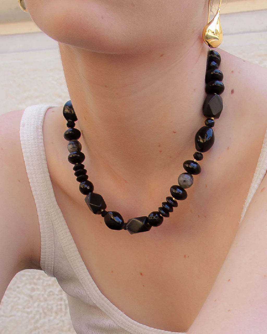 Éclat Noir Necklace La Cadenaria