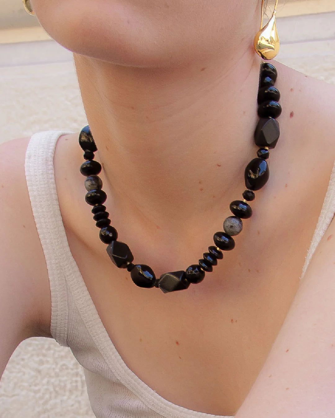 Éclat Noir Necklace La Cadenaria