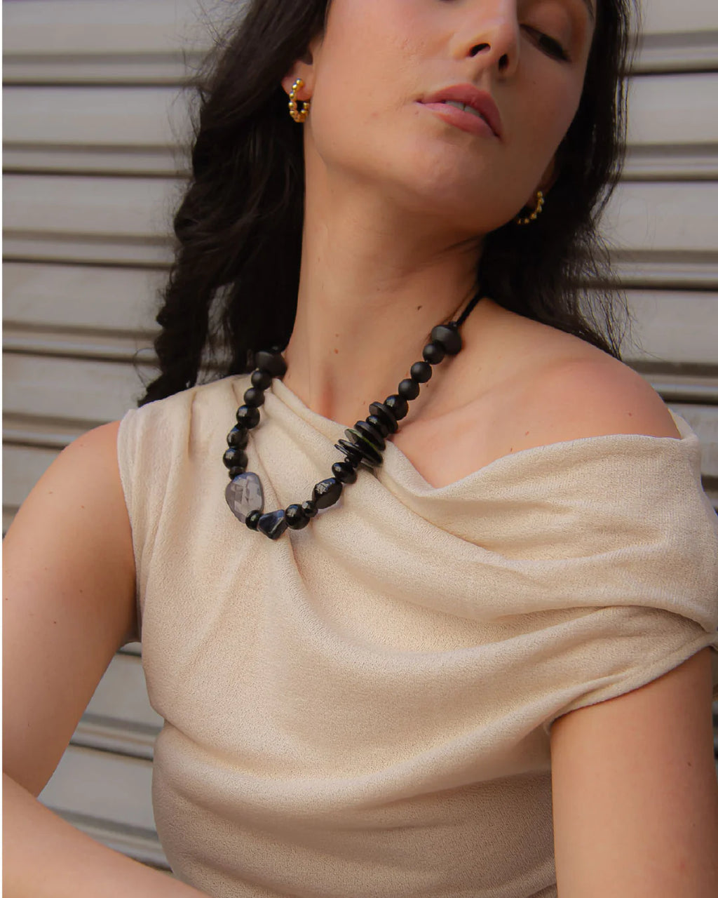 Mistura Noir Necklace La Cadenaria