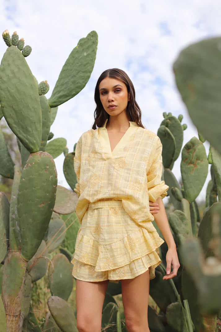 Yellow Shorts Isabel Marina Mia