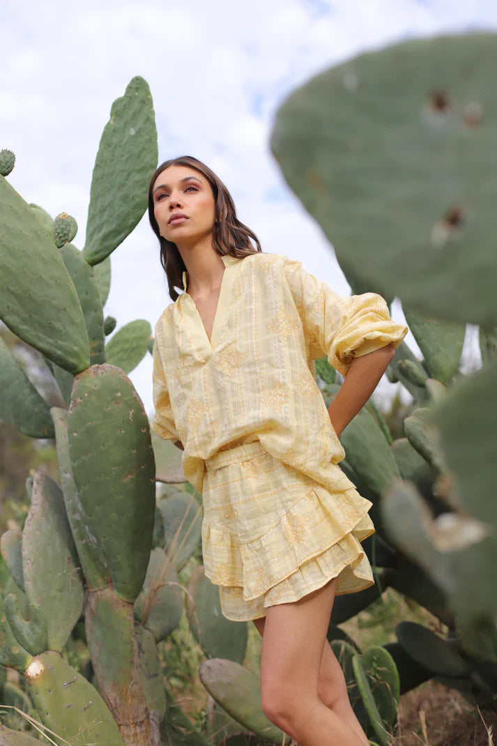 Yellow Shorts Isabel Marina Mia