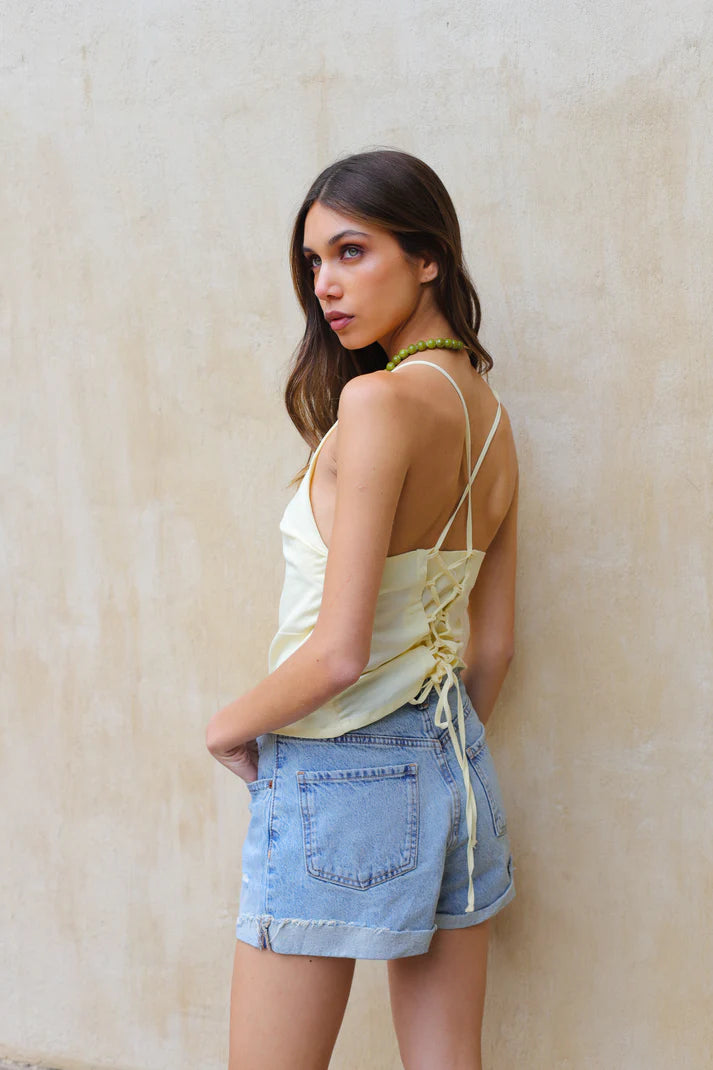Yellow Blouse Tania Marina Mia