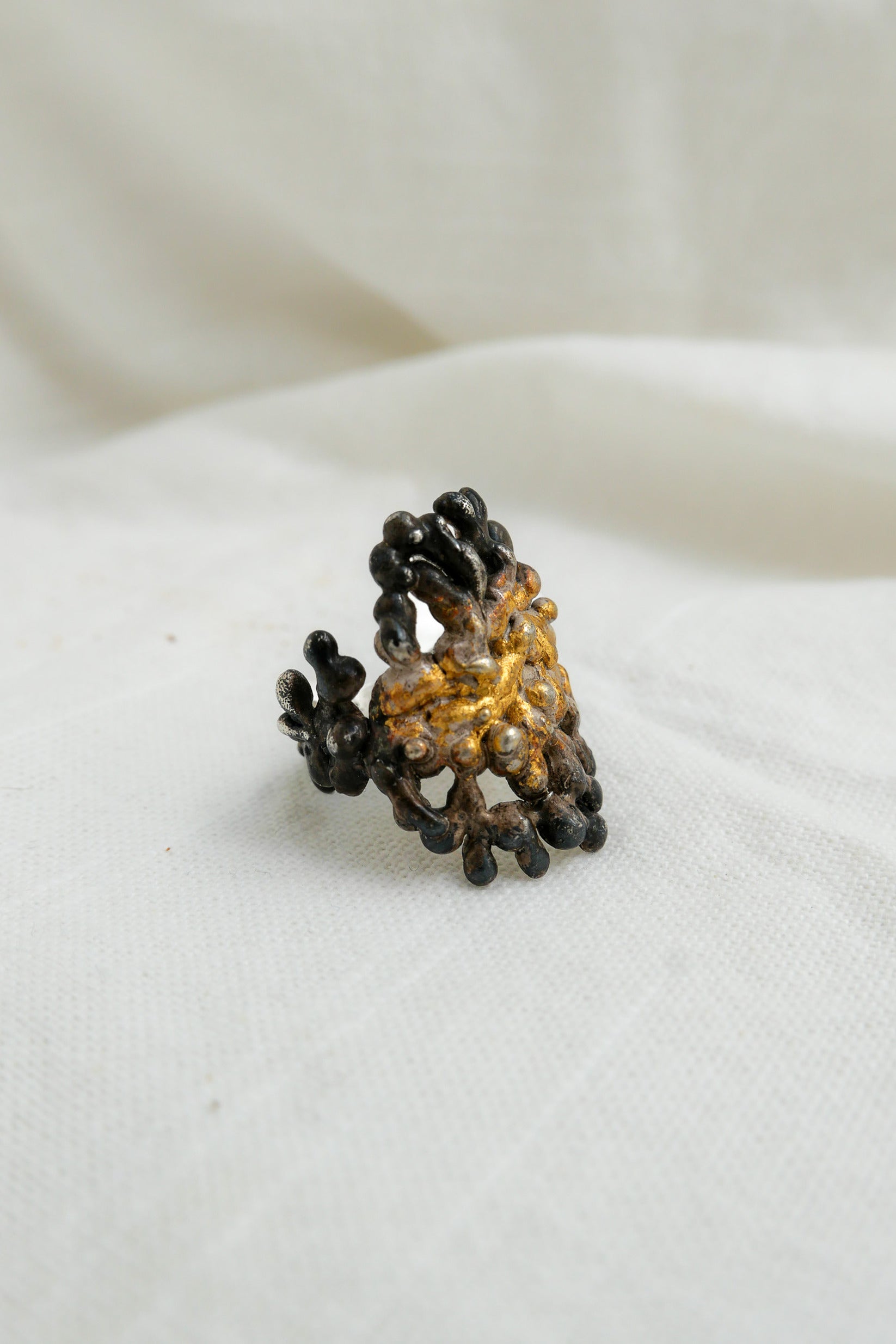 Ring Emerger Keum Boo Size US 8.5 Fine Silver Shirley Blanch