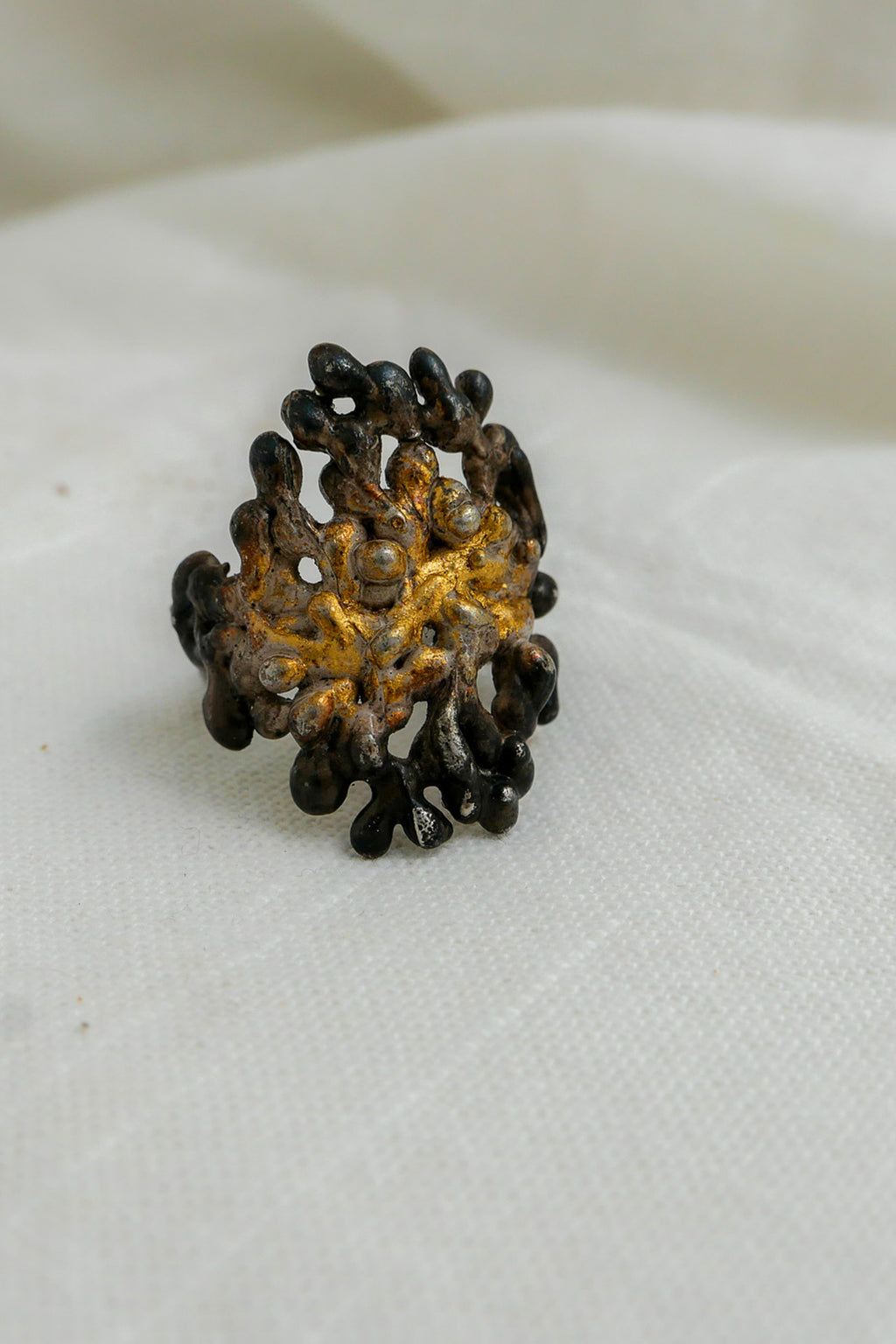 Ring Emerger Keum Boo Size US 8.5 Fine Silver Shirley Blanch