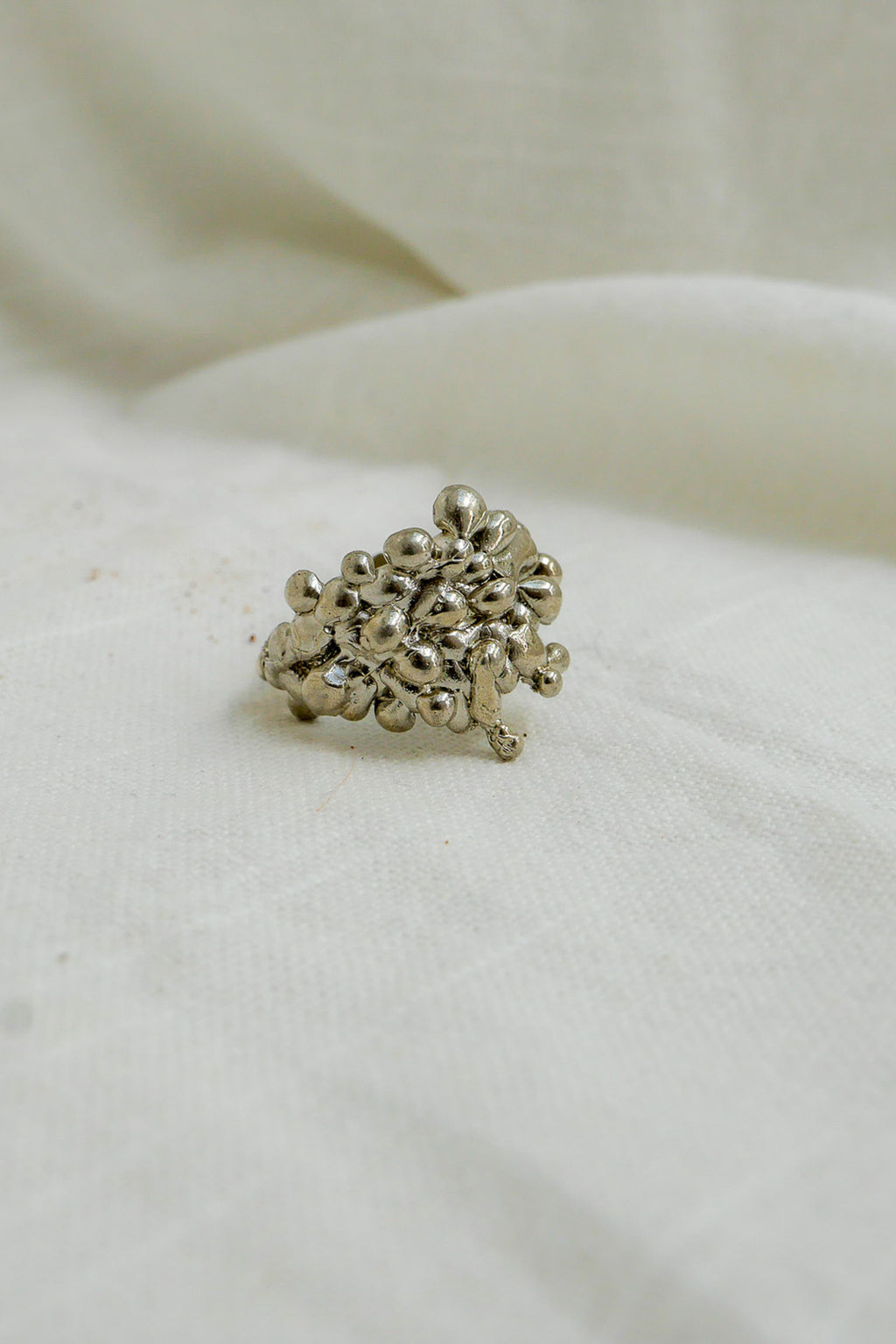 Ring Emerger Size US 6 Fine Silver Shirley Blanch