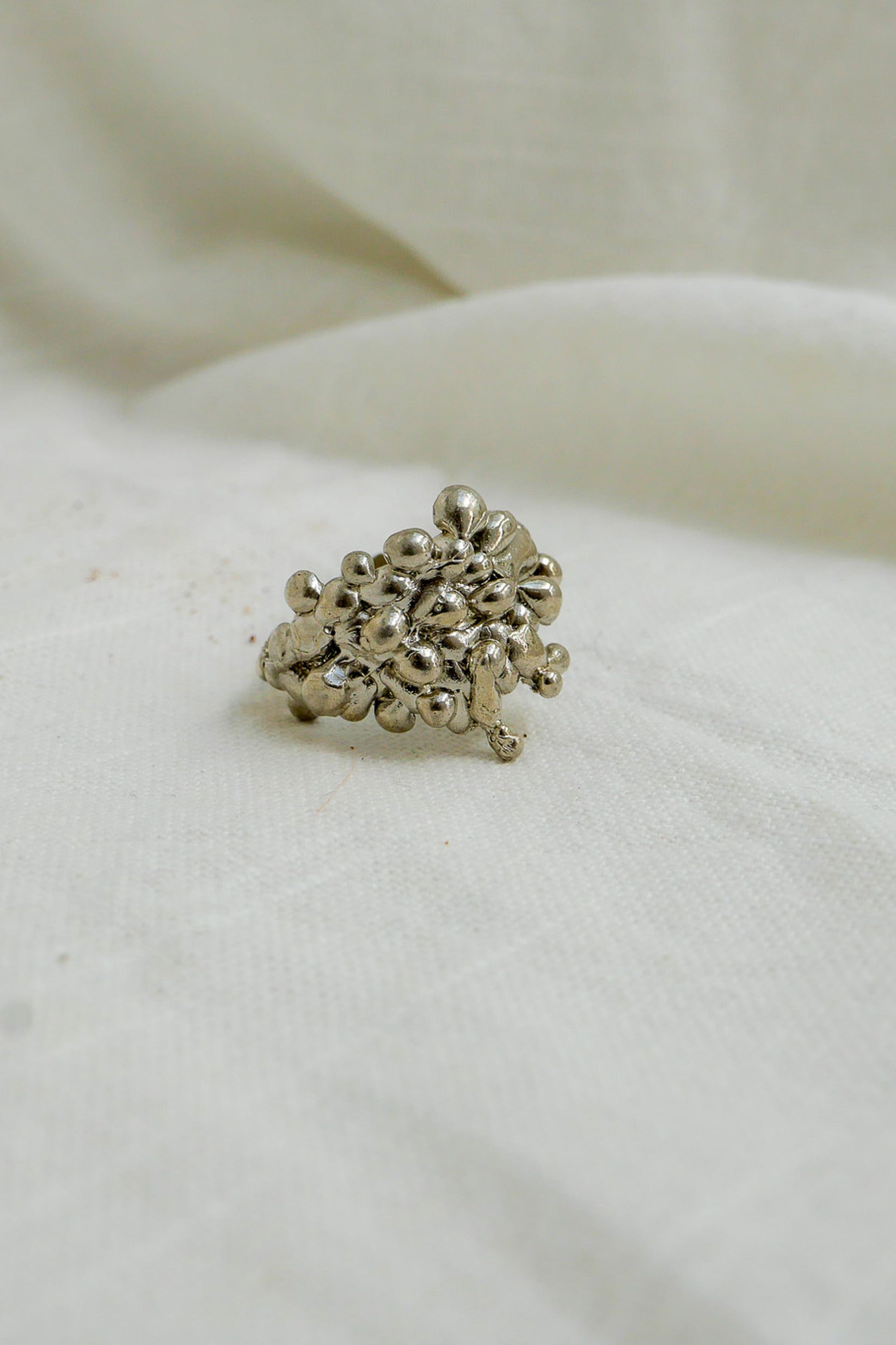 Ring Emerger Size US 6 Fine Silver Shirley Blanch