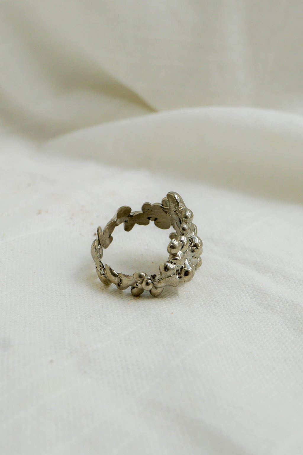 Ring Emerger Size US 6 Fine Silver Shirley Blanch