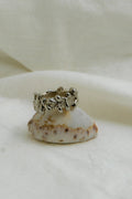 Ring Emerger Size US 8.5 Fine Silver Shirley Blanch
