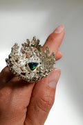 Ring El Infinito Opal Adjustable Fine Silver Shirley Blanch