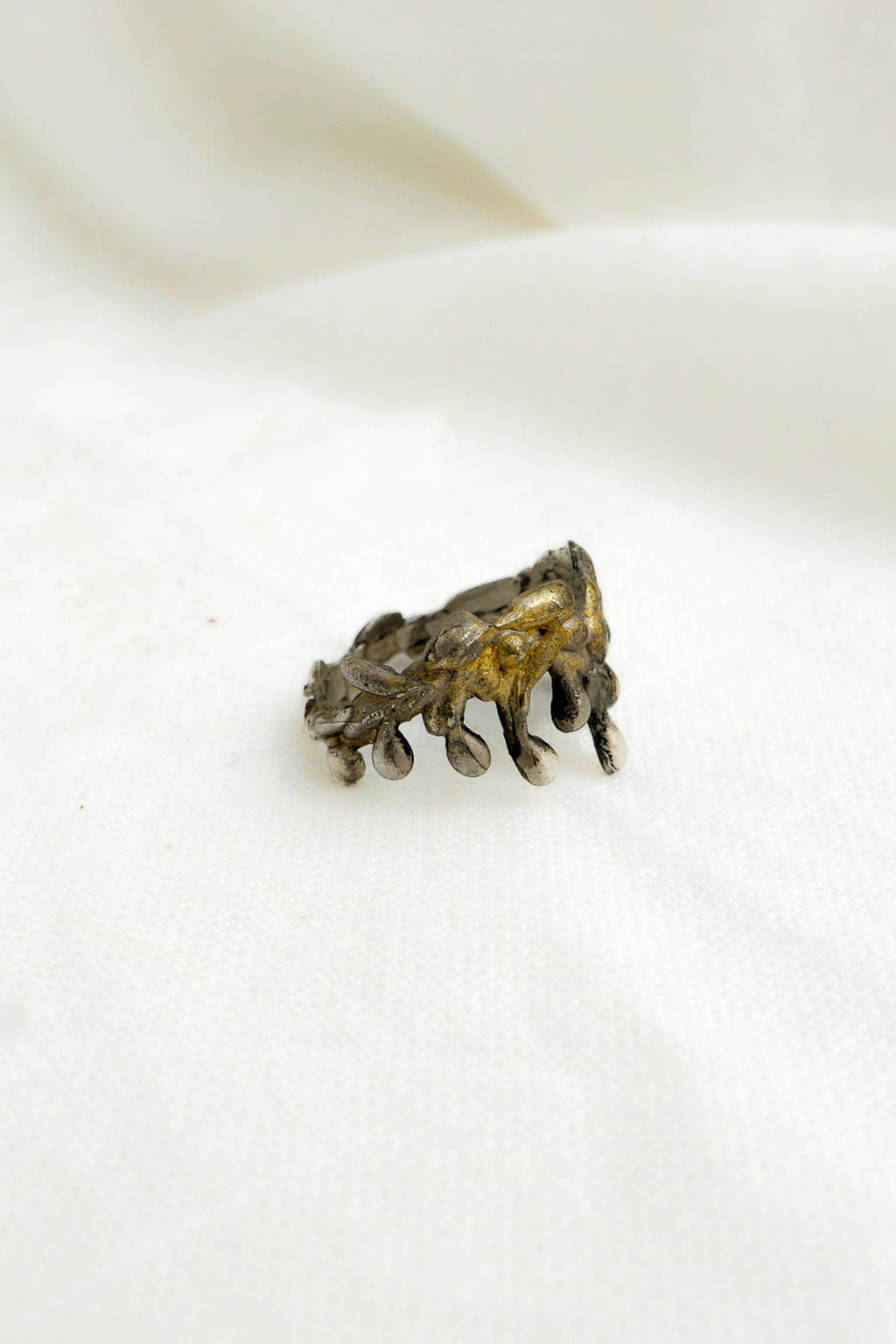 Ring Emerger Keum Boo Size US 8 Fine Silver Shirley Blanch