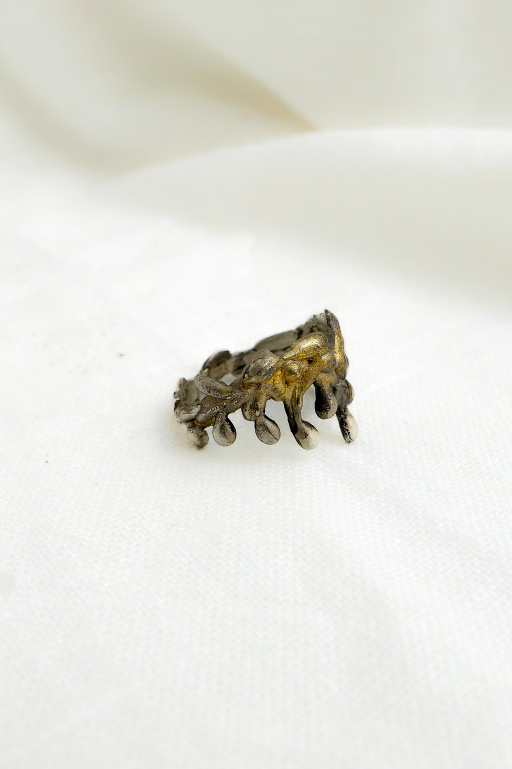 Ring Emerger Keum Boo Size US 8 Fine Silver Shirley Blanch