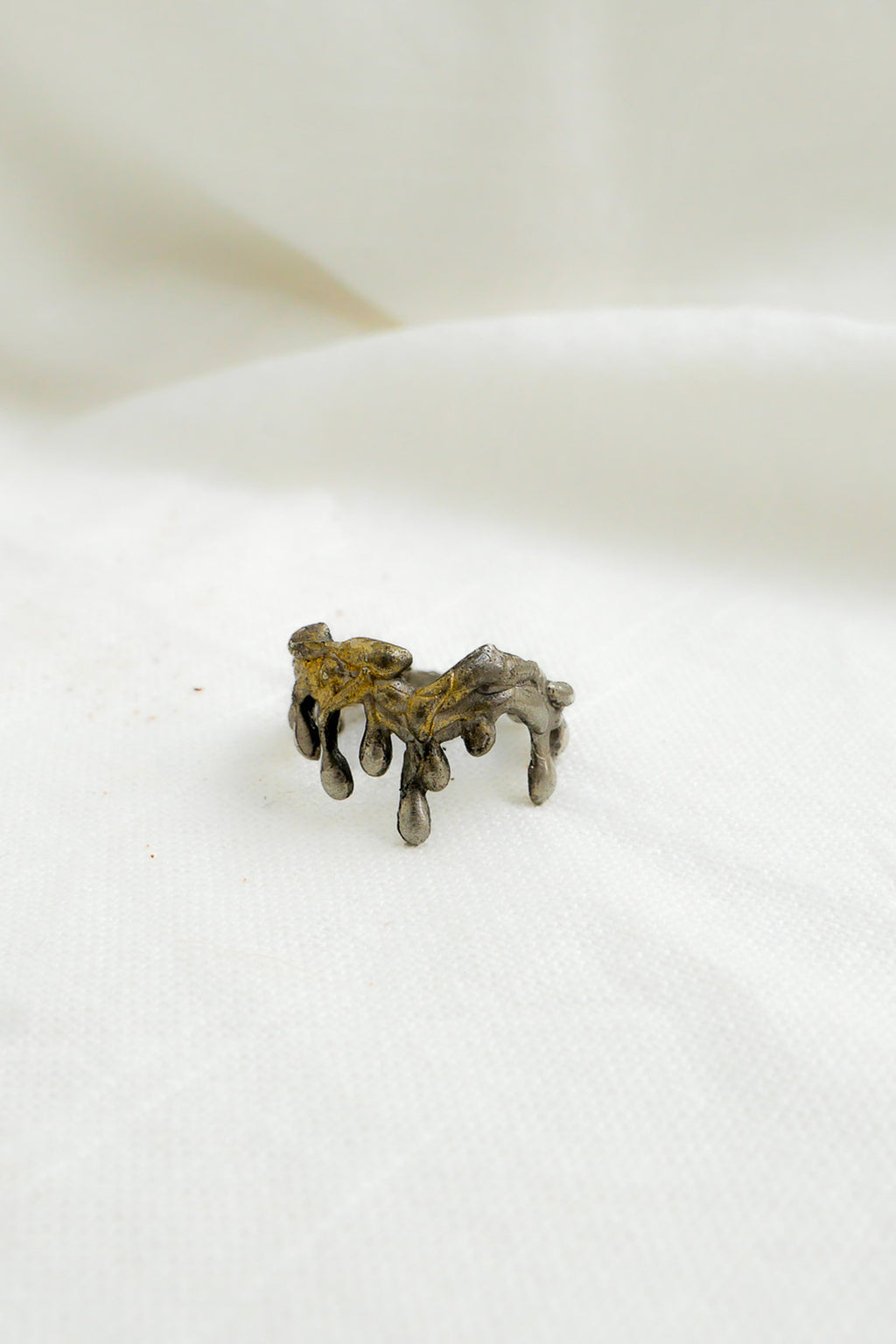 Ring Emerger Keum Boo Size US 8 Fine Silver Shirley Blanch