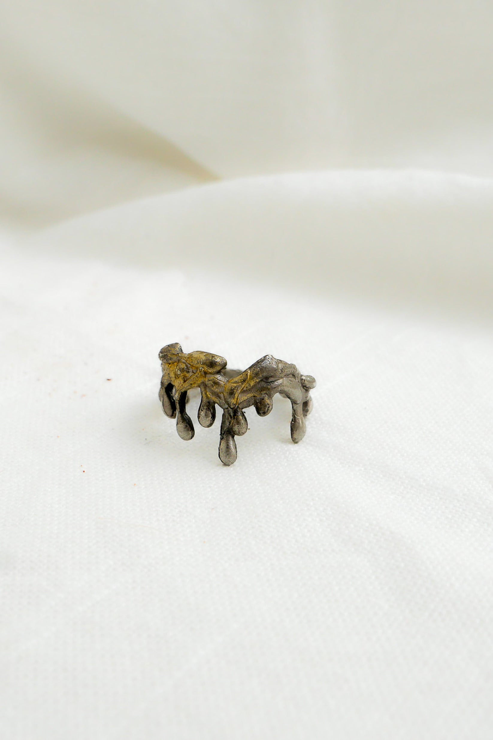 Ring Emerger Keum Boo Size US 8 Fine Silver Shirley Blanch