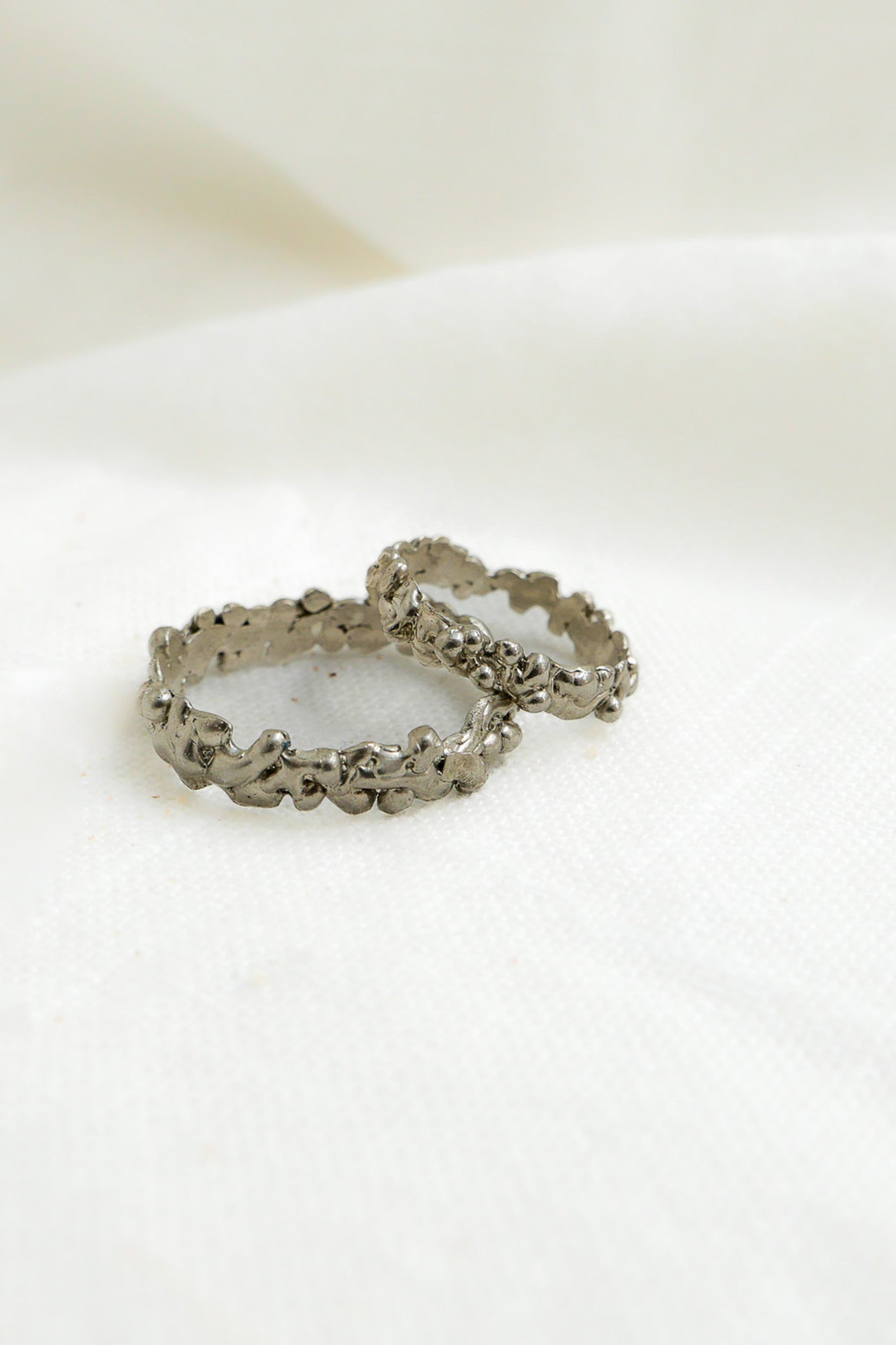 Ring Emerger Size US 5 Fine Silver Shirley Blanch