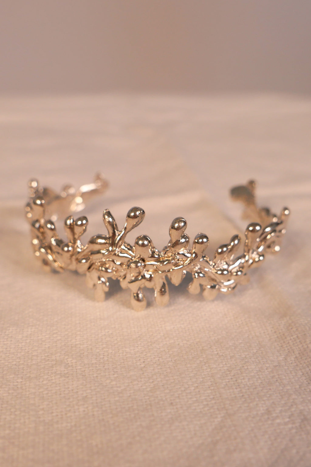 Cuff Bracelet Emerger Fine Silver Shirley Blanch
