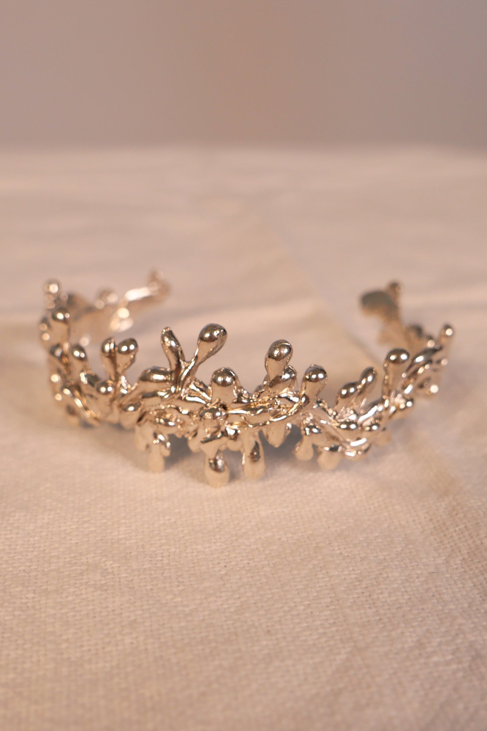 Cuff Bracelet Emerger Fine Silver Shirley Blanch