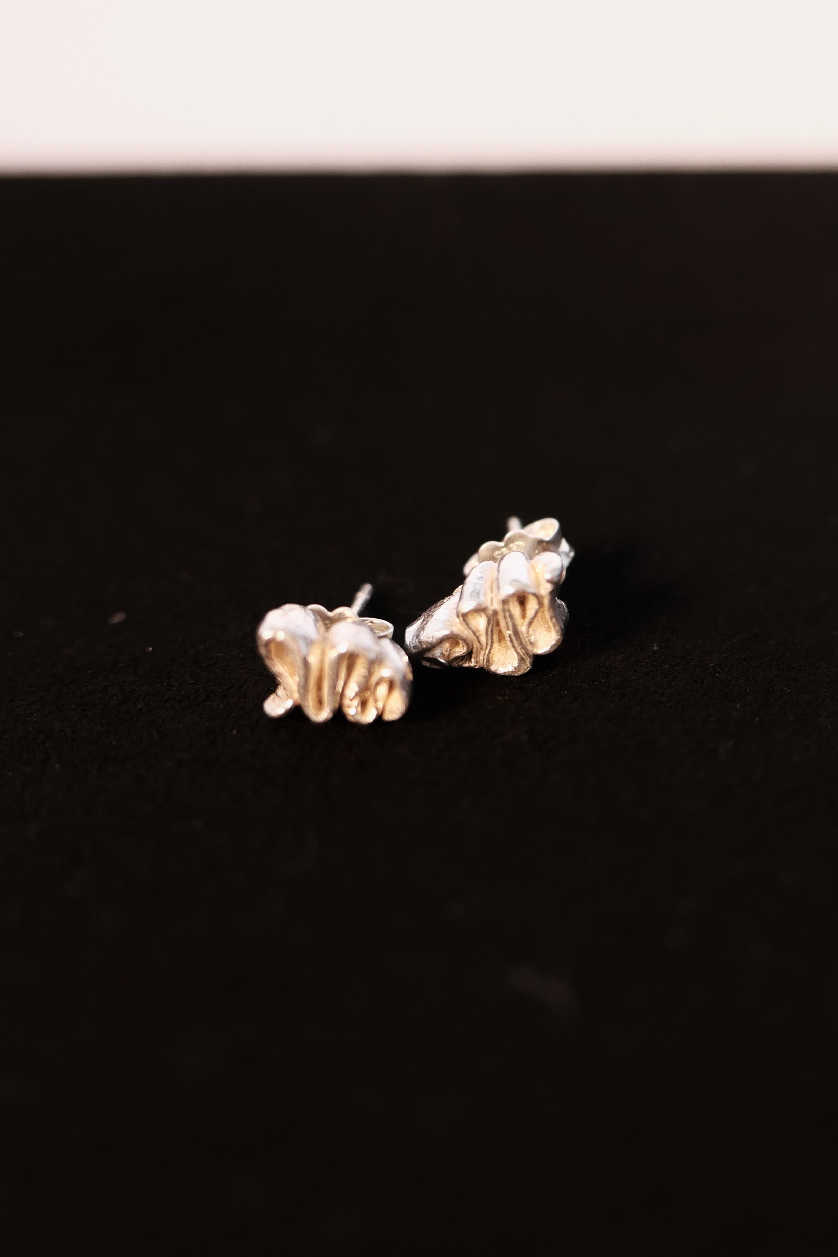 Earrings Mitsuro Small Fine Silver Shirley Blanch