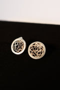 Earrings Filigree Redon Small Fine Silver Shirley Blanch