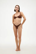 Brown Bikini Set 02 Musta