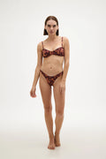 Print Bikini Set 04 Musta