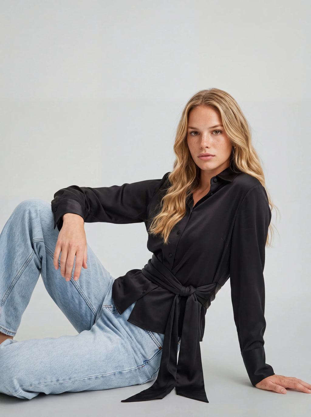 Black Blouse Musa Viella