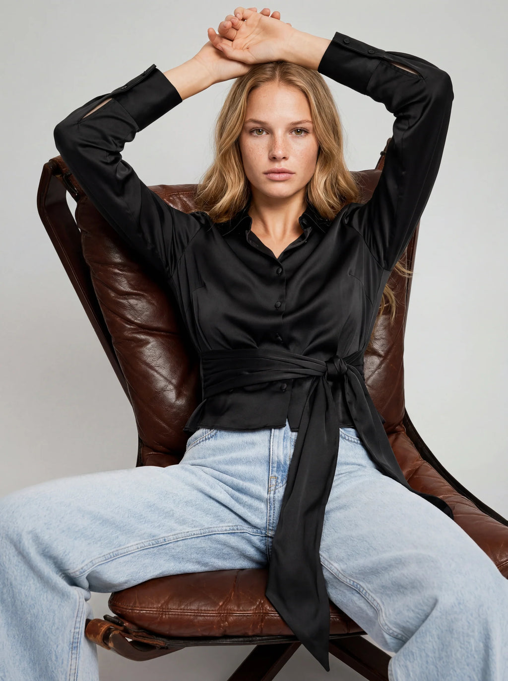 Black Blouse Musa Viella