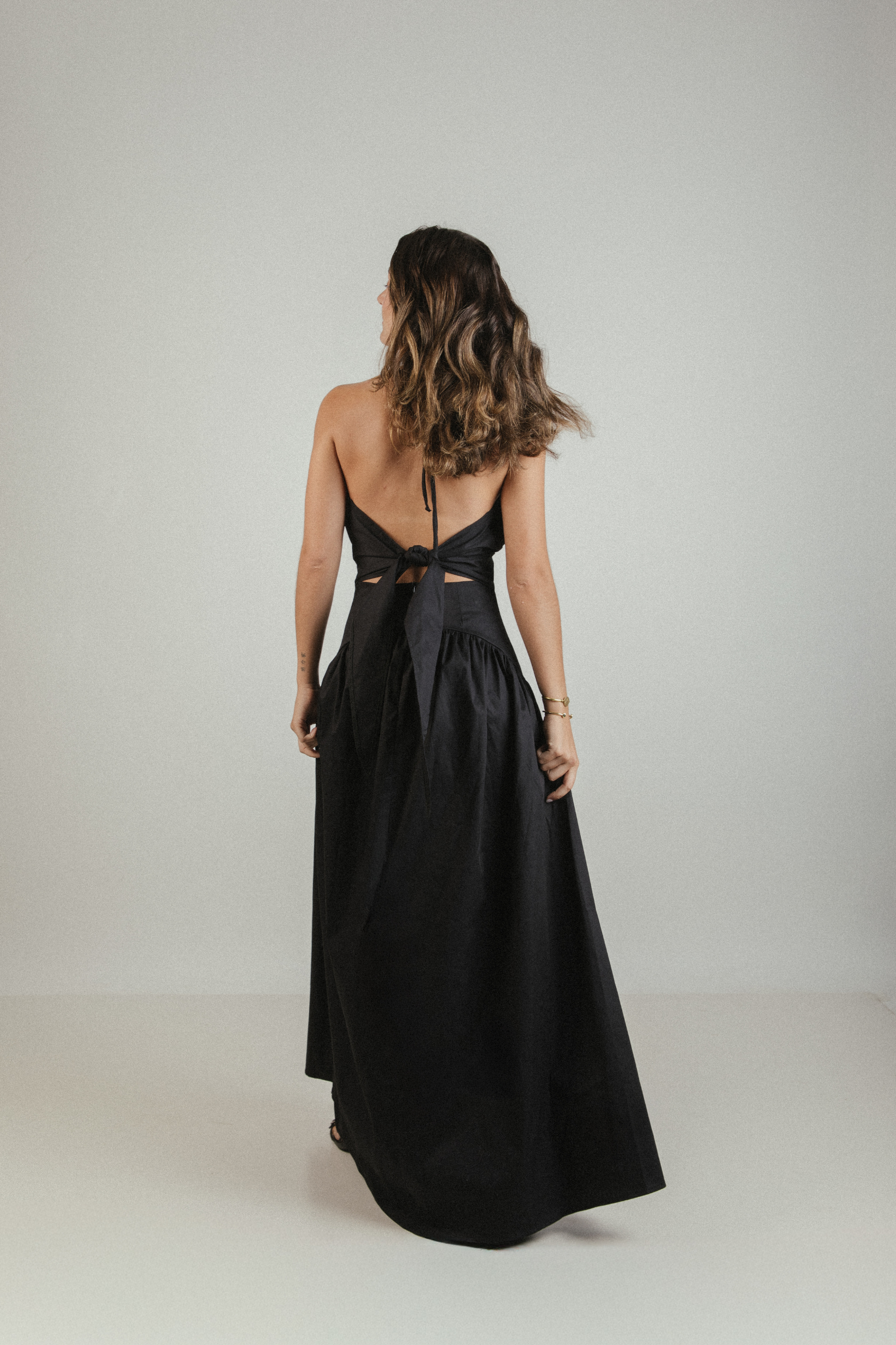 Black Open Back Dress Kbrancoli